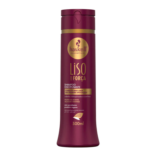 Shampoo Liso Com Forca 300ml